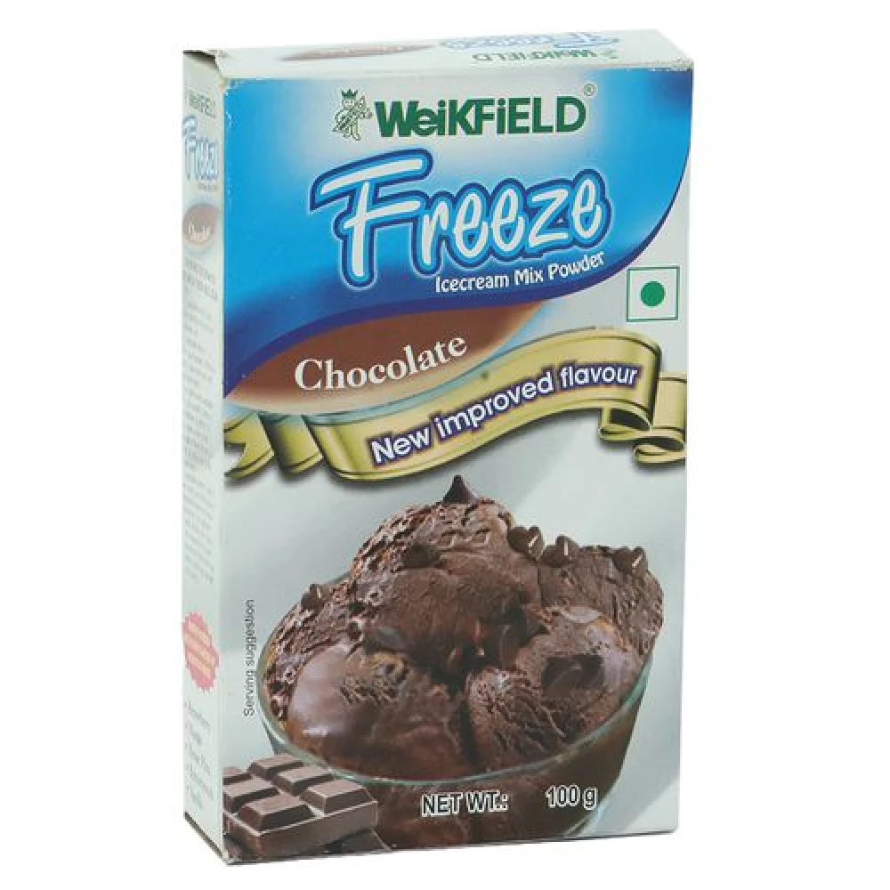 Weikfield Freeze Icecream Mix Powder - Chocolate, 100 g Box-1.webp